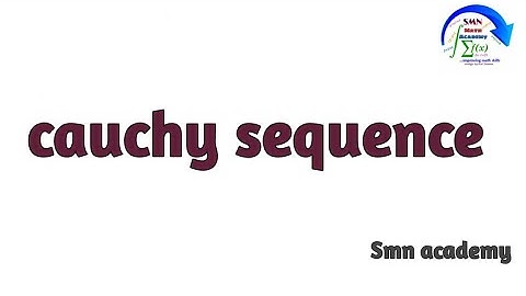 Cauchy sequence in Metric space full concept