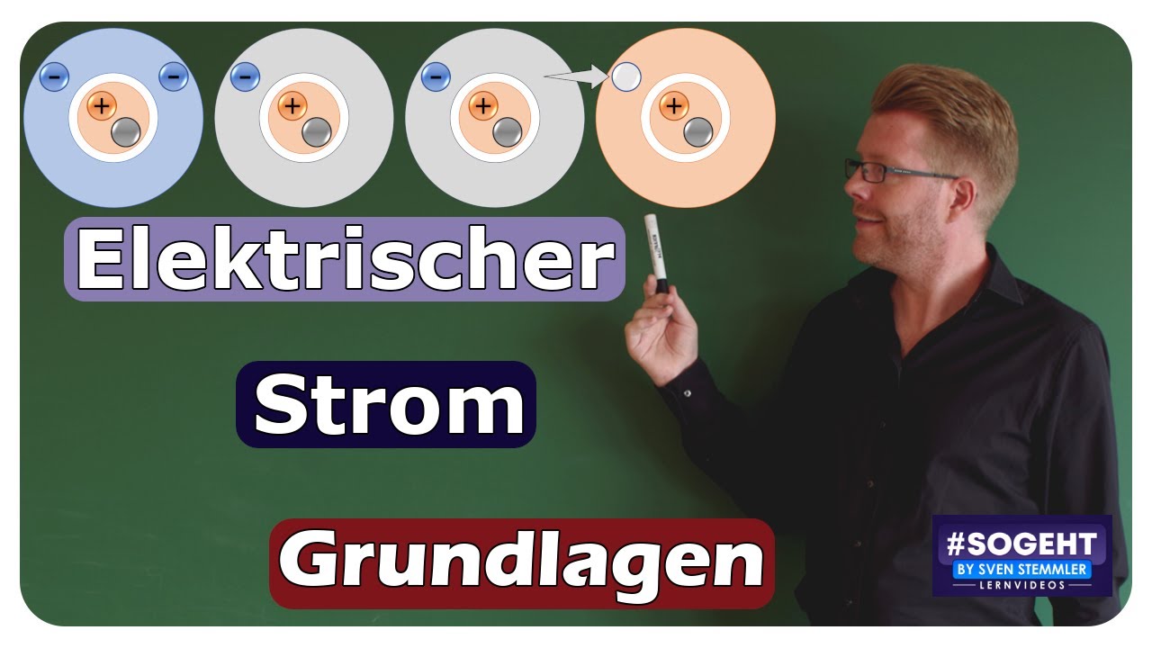 Vorschaubild zum Lernvideo "Elektrotechnik für Anfänger: Der Begriff elektrischer Strom"