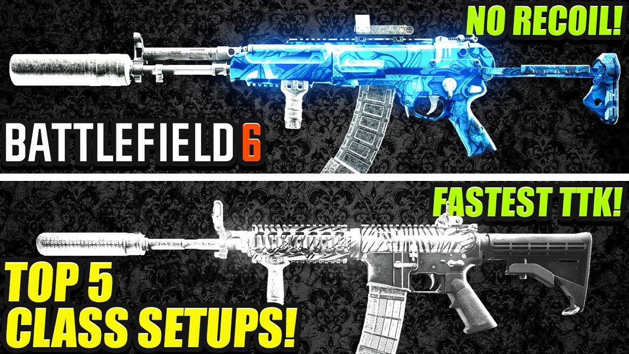 🔥 Battlefield 6: NEW Top 5 Meta Loadouts After Update! (BF6 Best Class Setups) BF6 Best Guns