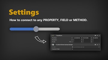 Unity Setting Generator & Game Options : Generic Connector