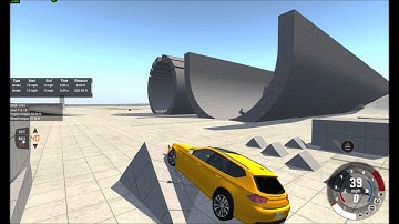 BeamNG Drive ETK 800 Euro Crash Test