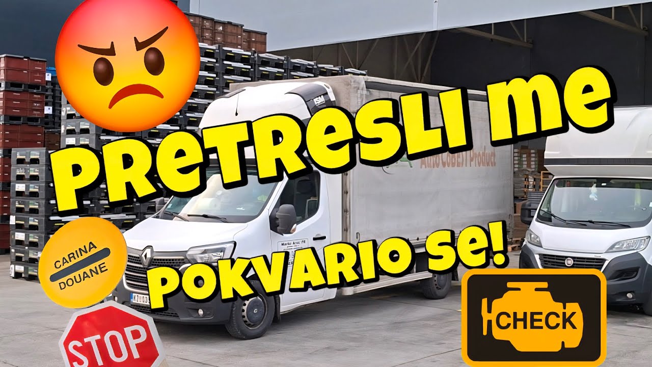 KOMBI CERADA - IZVOZ *pretres na granici - upalio check engine *😱