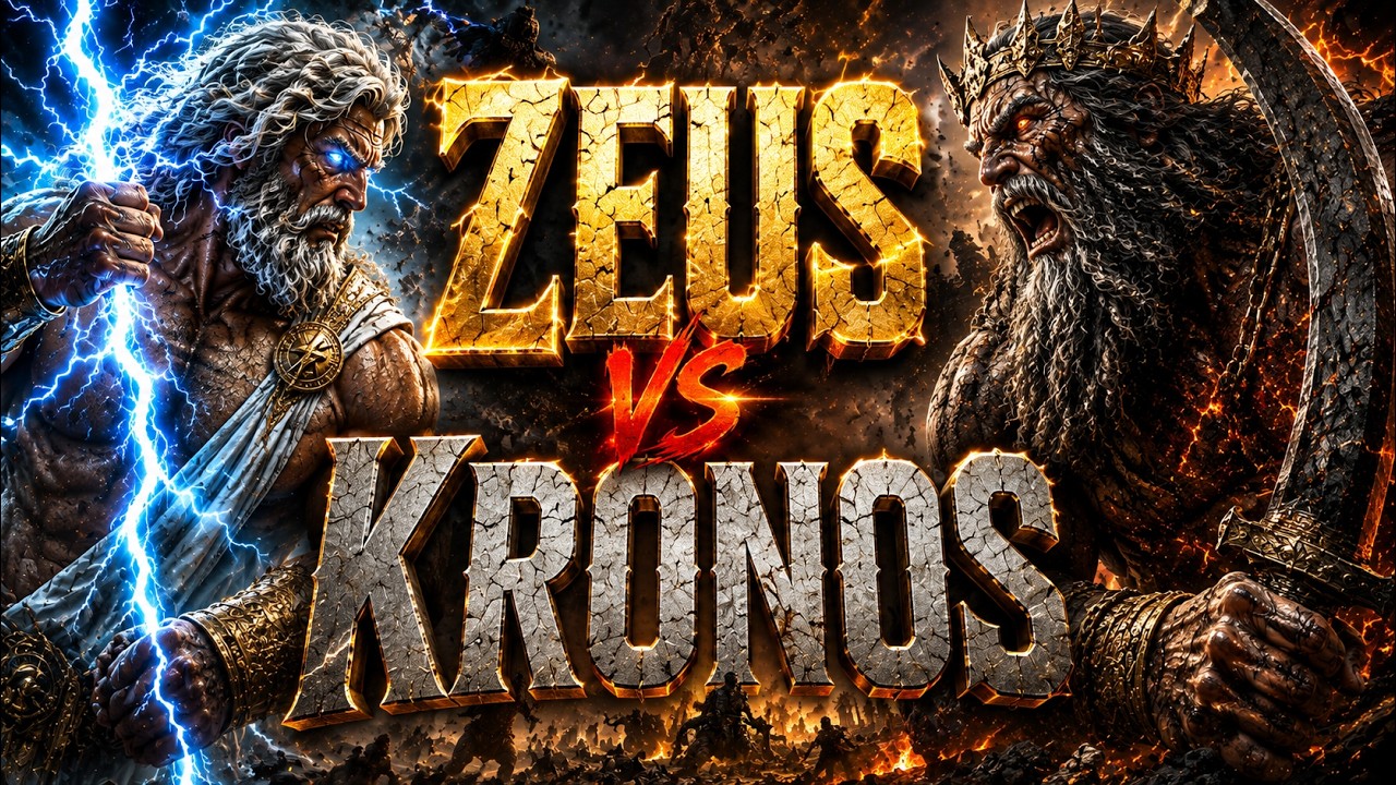 ZEUS vs. CRONOS: TITANOMAQUIA, un Relato de Traición y Venganza ...