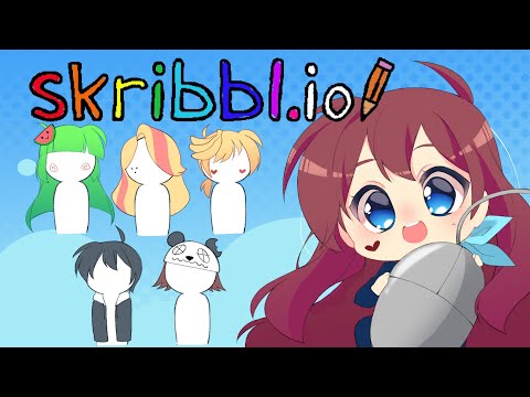Skribbl.io fun moments! Ft. (Vannamelon, Gabe Castro, Paradomix, Andrawn studios, and Sedtro gaming)