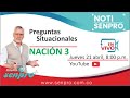 📝 Preguntas situacionales en la convocatoria Nación 3 🔴 EN VIVO  - #NOTISENPRO 📚