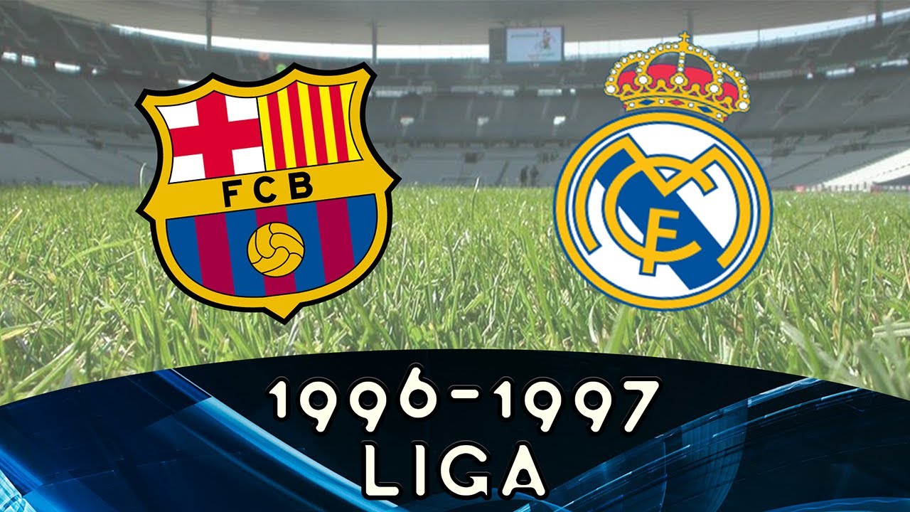 FC Barcelona vs. Real Madrid Liga 1ª División 1996-1997 ...