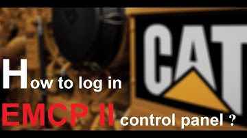 EMCP II control panel