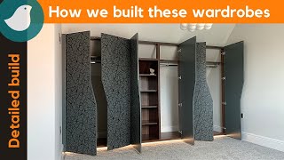 Wardrobes With Finsa EZ TEX 'Trama' 2Tone doors