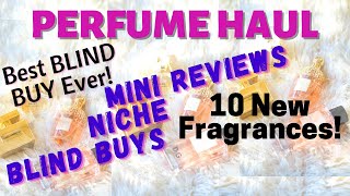 PERFUME HAUL | Mini Reviews | DIOR, FREDERIC MALLE, AERIN, TOM FORD, ANNICK GOUTAL, SISLEY etc.