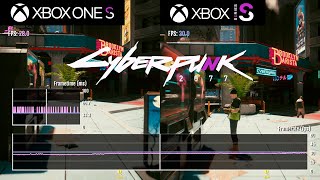 Cyberpunk 2077 - Xbox One S vs Xbox Series S, тест-сравнение времени запуска, FPS, патч 1.5