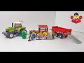 LEGO City Pig Farm & Tractor Speed Build Set 7684
