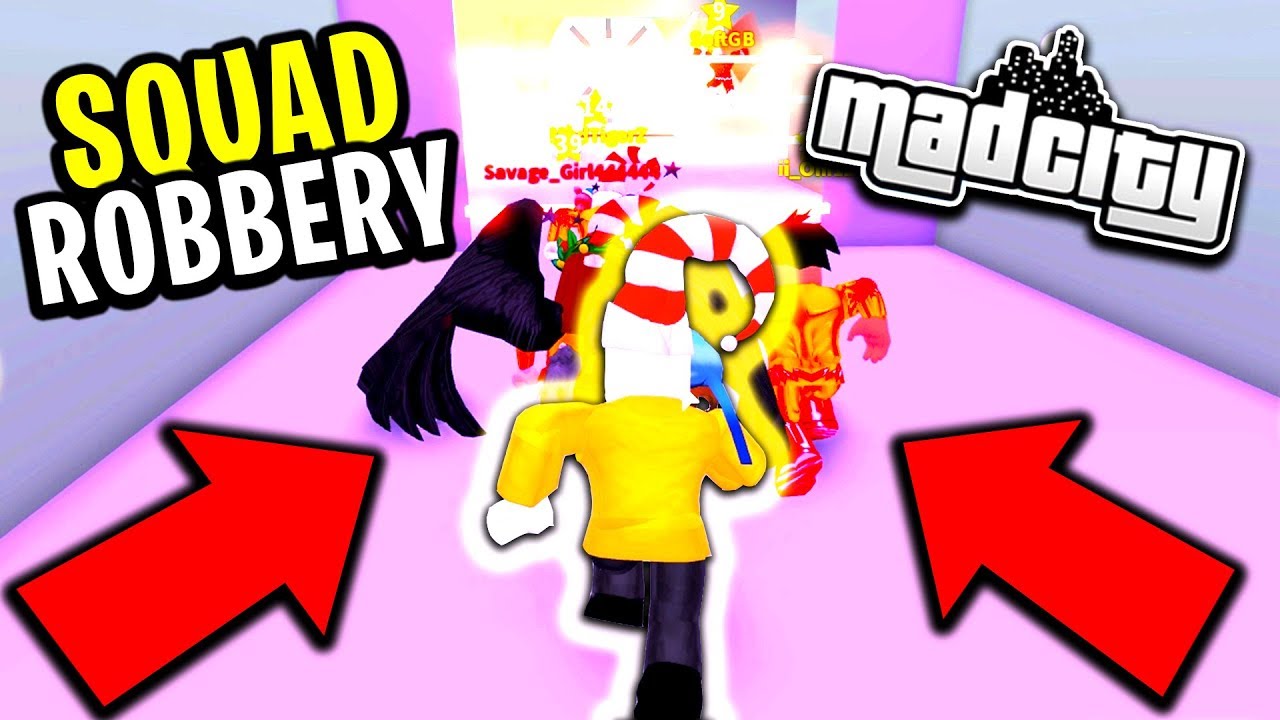 Roblox Mad City Squad Robbery - my username this roblox mad city