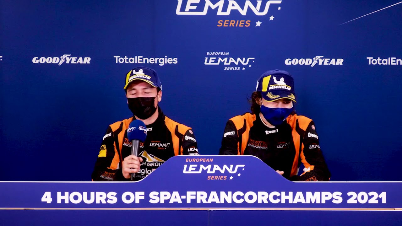 Spa-Francorchamps: LMP3 winners press conference