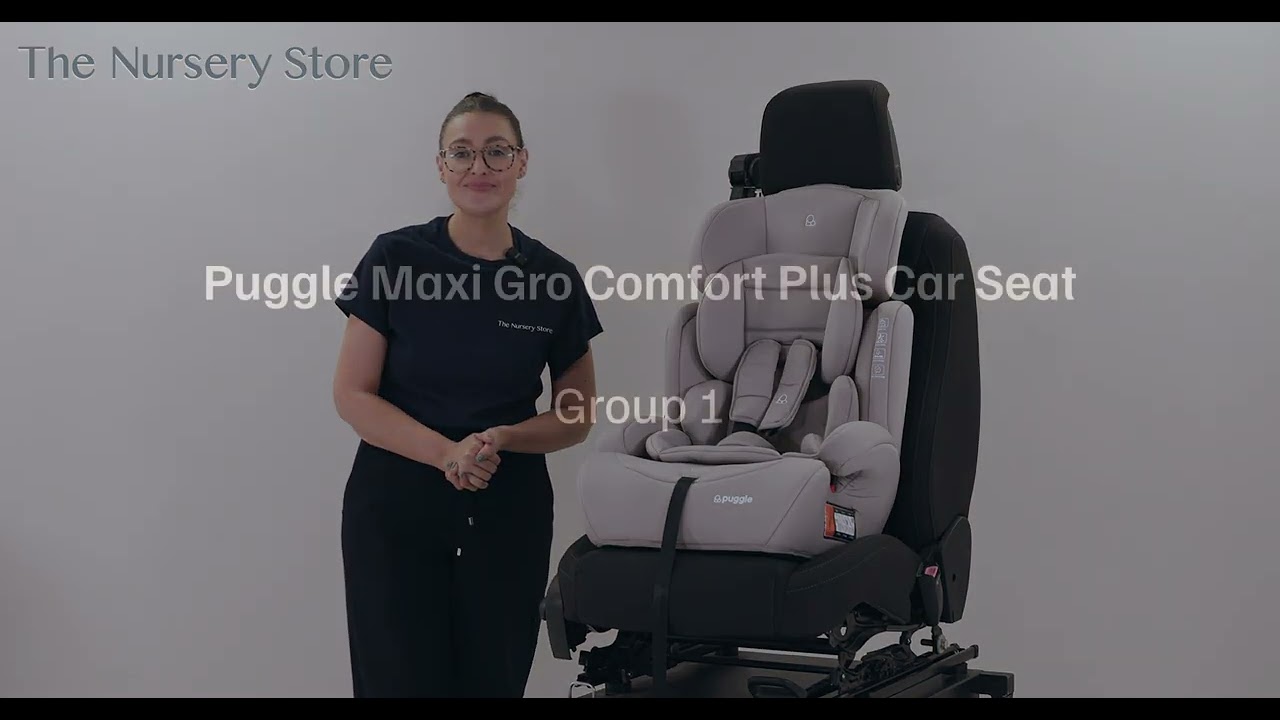 Как установить амортизаторы Puggle Maxi Gro Comfort Plus Group 1/2/3