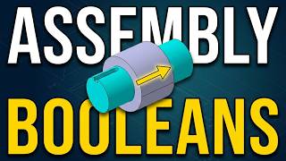 CATIA v5 How to use Boolean operations within an assembly #catiav5 #catiav5tutorial #catia #boolean