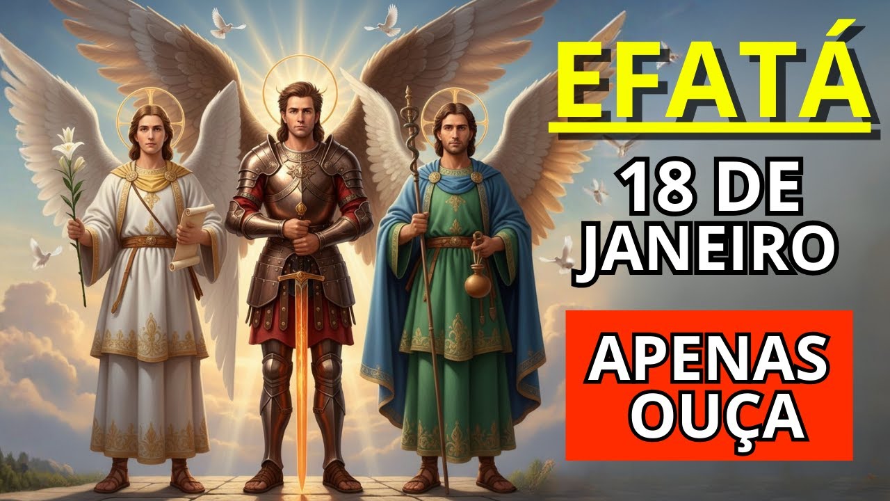 777 EFATÁ dos 3 Arcanjos! Uma Chuva de Dinheiro e Cura Divina Vai Atingir Sua Vida !