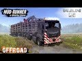 Spintires: MudRunner -  MAN TGS 18.480 8X8 Timber Truck On Mud Roads