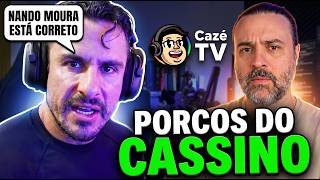SUPER XANDAO Reagindo Ao Vídeo Do NANDO MOURA - CazéTV - PORCOS DE CASSINO.