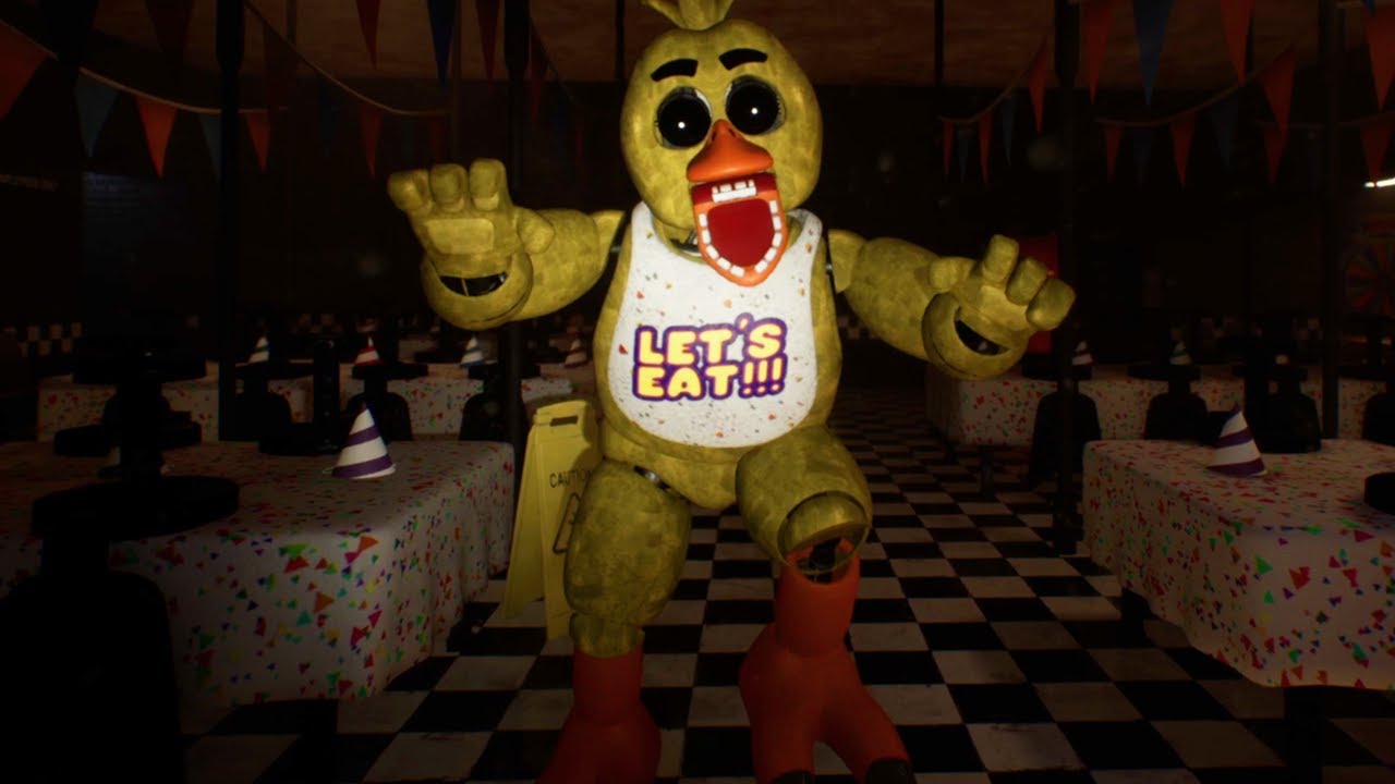 This FNAF 1 FREE ROAM REMASTER is HORRIFYING.. 