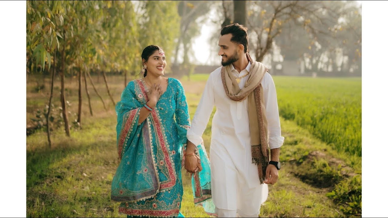 PRE WEDDING 4K KARMVEER & KANVANPREET  SHOOT GILL PHOTOGRAPHY KOTBHAI 7740063339 + 9056565488