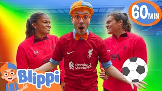 Blippi's Epic Soccer Party! | Blippi Educational Videos For Kids