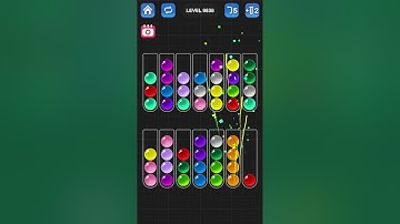 Ball Sort Puzzle by Guru Game: Levels 9836, 9837, 9838, 9839, 9840