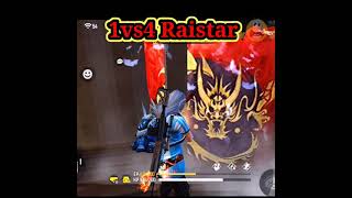 1Vs4 Raistar Moment In Ranked Game 1Vs4 Headshot Clutch Montage Game Play