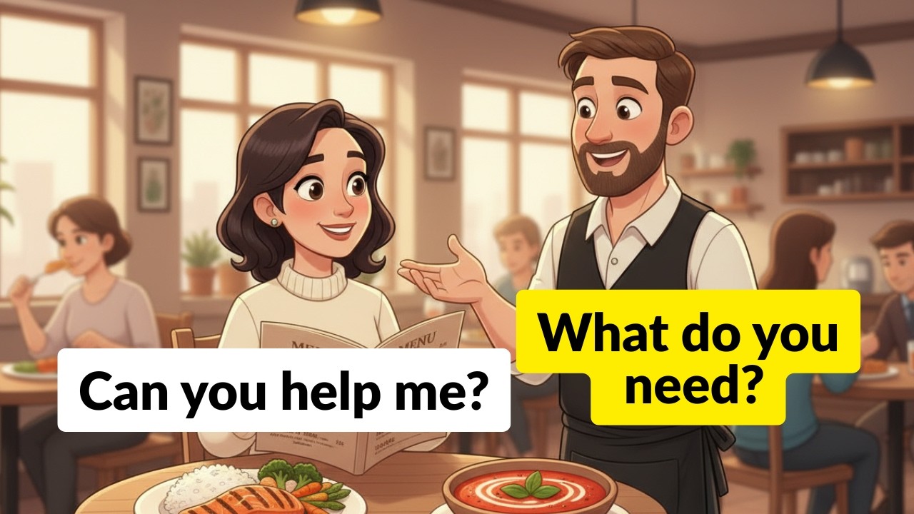 60 Minutes of Simple English Conversations for Beginners: Real English Dialogues (A1-A2)