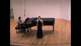 Marina Lombardi - Manhattan School of Music Graduation Recital - Schubert - Iphigenia