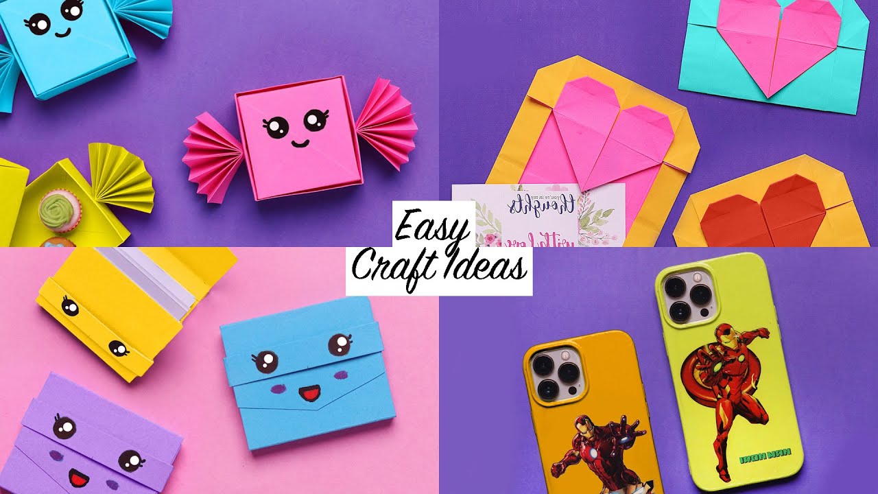 EASY CRAFT IDEAS / School Craft Ideas / DIY Craft School Hacks