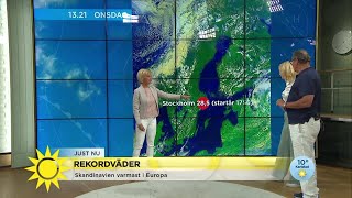 Väder-Ulrika: Inte haft så här varmt så tidigt i maj sen man började mäta 1756