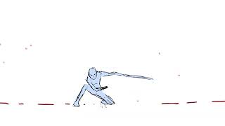 Katana Slash 2D animation practice