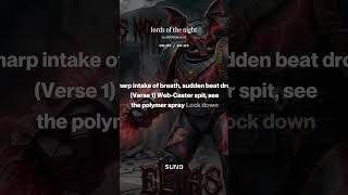 warhammer 40k music night lords Elias