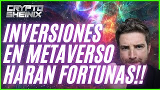 TOP 6 METAVERSOS que HARAN nuevos RICOS en los siguientes años!! 🚀