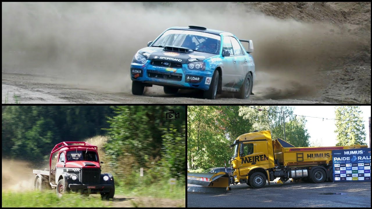 Humus Paide Rally 2024 meedia- ja sponsorpäev.