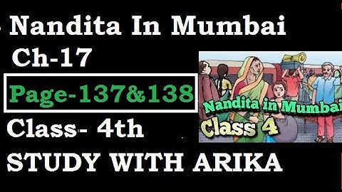 Nandita In Mumbai Ch-17 (Page-137 & 138) Class-4