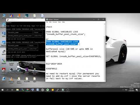 adjust buffer pool size mysql without restart command line