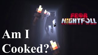 Killing a Cave Dweller in Fear Nightfall : Modded Minecraft