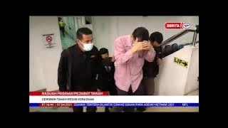 7 APRIL 2021–BERITA PAGI-RASUAH PEGAWAI PEJABAT TANAH-CEROBOH TANAH REZAB KERAJAAN