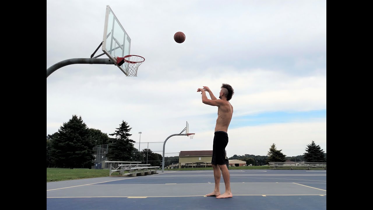 Barefoot basketball practice YouTube
