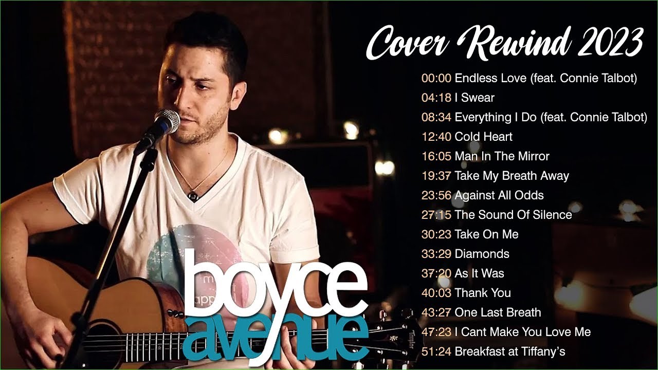 Boyce Avenue Acoustic Cover Love Songs and Wedding Songs - Boyce Avenue  Full Album 2023 