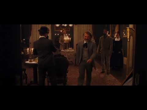 "Do you really want me to shake your hand?" Django Unchained