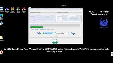 Phoenix Diagnostic Tool Plus -Programing Ecu With Online Flash