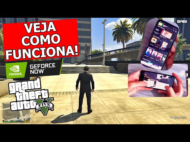 SAIUU ! GTA 5 PARA CELULAR ! ( Android e iOS ) QUALIDADE DE