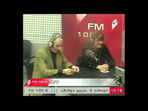 \"ხაზის რადიო\" 03.04.17  ზურაბ ქაფიანიძე - 80