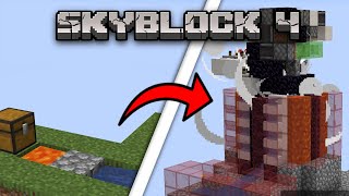 Endgame Cobblestone Farm! - Skyblock Lets Play