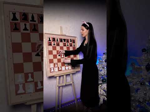 Бомбим черных в Ферзевом гамбите  #шахматы #chess