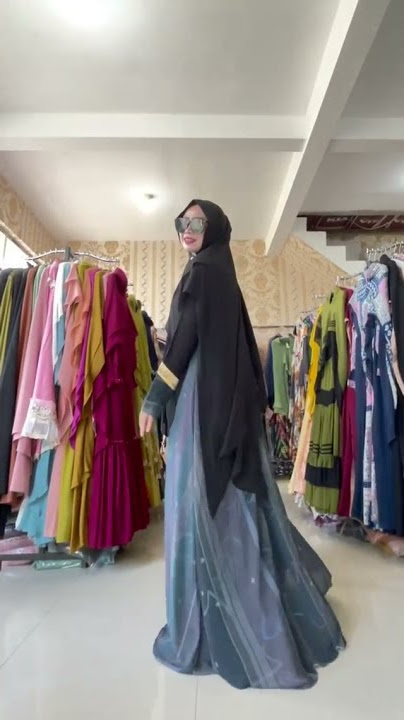Gamis syari murah bahan berkualitas | model baju gamis terbaru trend 2020/2021
