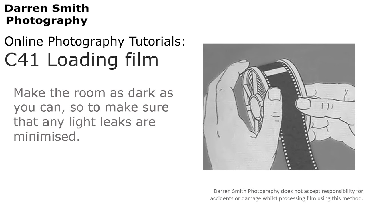 C41 Processing of Film Photographic Tutorial YouTube