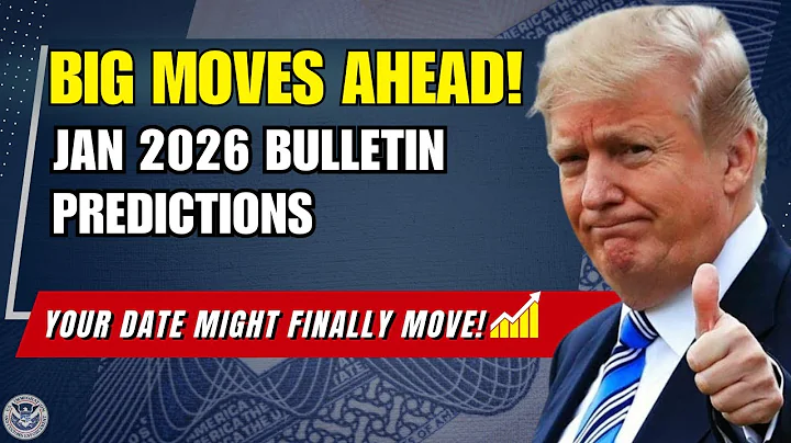 🔥January 2026 Visa Bulletin Predictions: Massive Priority Date Changes!
